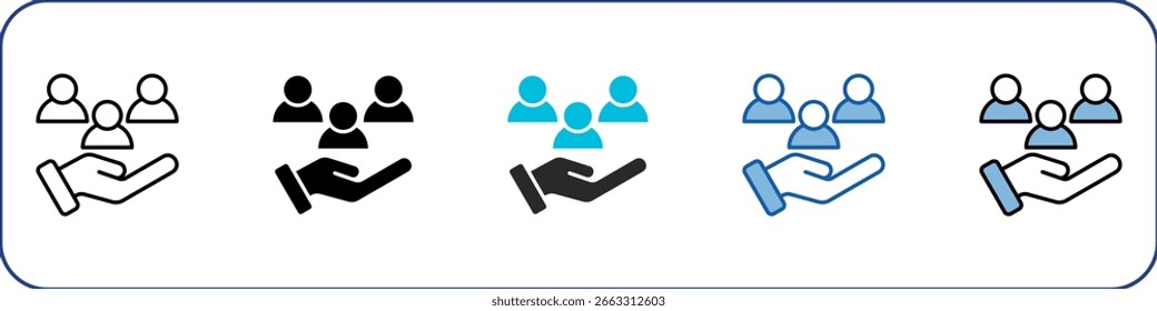 Public Interest Icon Pack Multistyle Illustration