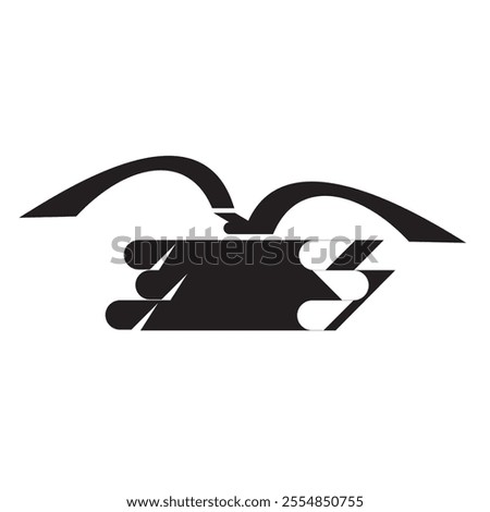 Public Library logo icon emblem