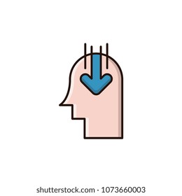 Public opinion vector icon