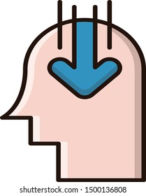 Public Opinion vector icon filled outline
