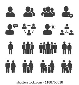 Conjunto de iconos de los vectores