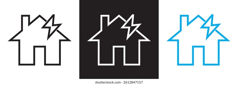 Public and private utilities icon. Vector for websites, mobile interfaces, presentations, banner, visual branding etc. Vector illustration. EPS 10