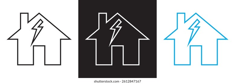 Public and private utilities icon. Vector for websites, mobile interfaces, presentations, banner, visual branding etc. Vector illustration. EPS 10