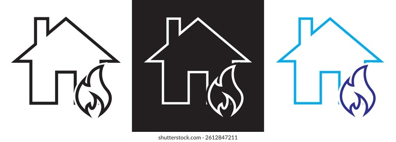 Public and private utilities icon. Vector for websites, mobile interfaces, presentations, banner, visual branding etc. Vector illustration. EPS 10