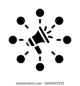 Public Relation Icon Element for Design