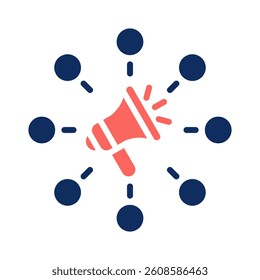 Public Relation Icon Element for Design