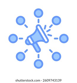 Public Relation Icon Element for Design