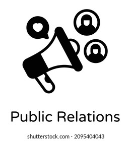 Public Relations and advertisement or feedback