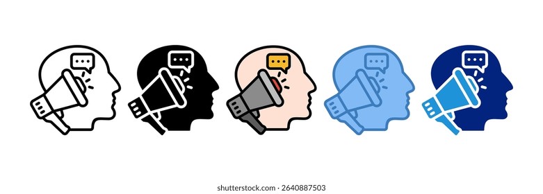 Public Relations Icon Element For Design