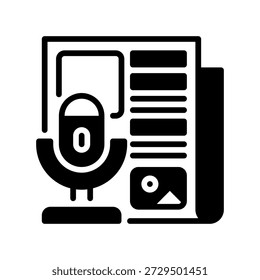Public Relations Line Icon, Outline Symbol for Media Communication, Brand Reputation, Press Release, Crisis Management, and Corporate News. Vector Sign Icon.