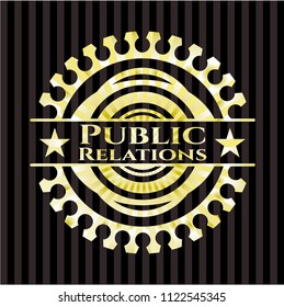 Public Relations shiny emblem