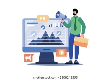 Public relations specialist developing a PR plan for a new product launch.