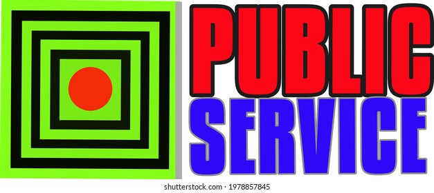 Public Service Day Illustration Vector