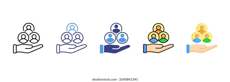 Public Service Multi Style Icon Set