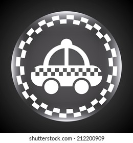 public service over black  background vector illustration