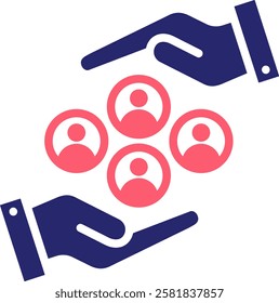 Public Services Icon Fill Vector Illustration
