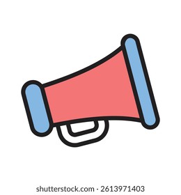 For public speaking use this bold megaphone icon