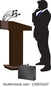 Public Speaking Vector