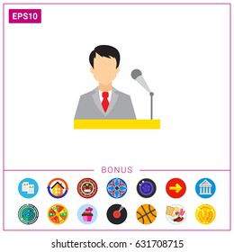 Public speech