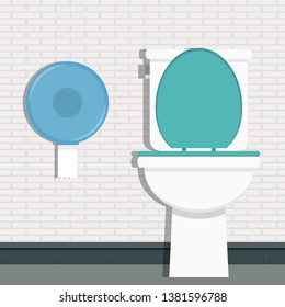 public toilet vector. Tissue vector. wallpaper. symbol. free space for text. public tissue. toilet public.