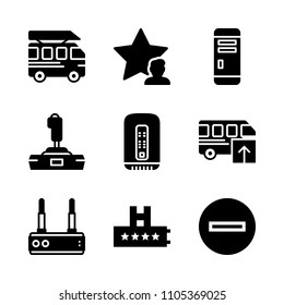 public, tourism, design and math icons in Web vector set. Graphics for web and design