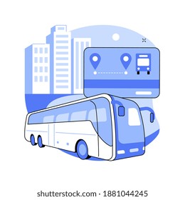 Public transport travel pass card abstract concept vector illustration. Day travel pass, transportation chip card, multi-trip ticket, monthly access, public transport service abstract metaphor.