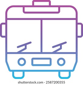 Public Transport vector icon. Can be used for printing, mobile and web applications.