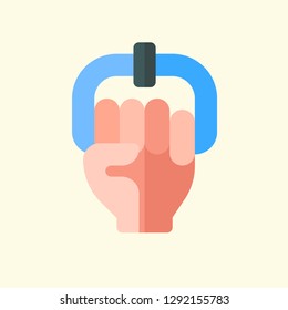 Public Transportation Flat Icon Vector Graphic Download Template Modern