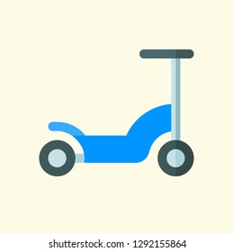 Public Transportation Flat Icon Vector Graphic Download Template Modern