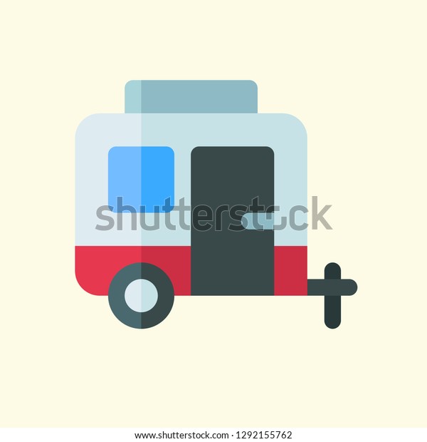Public Transportation Flat Icon Vector Graphic\
Download Template\
Modern