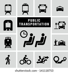 Public transportation set