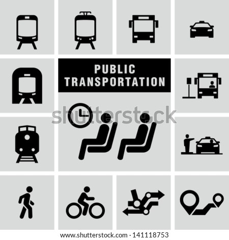 Public transportation set