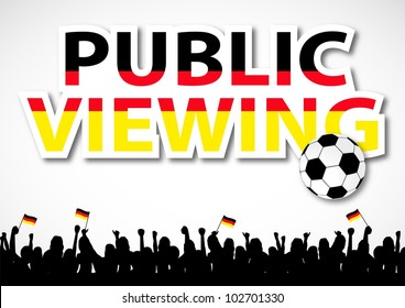 Public viewing Germany