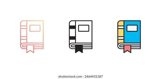 Publication icon design with white background stock illustration