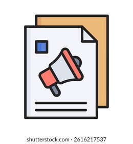 Publication Icon Element For Design