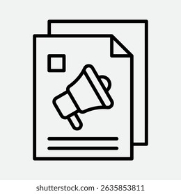 Elemento De Ícone De Publicação Para Design