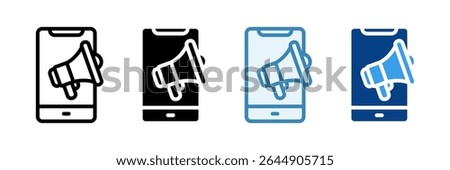 Publication Icon Set Multiple Style Collection