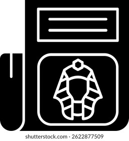 Design de ícone de vetor de linha de publicação