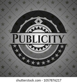 Publicity black emblem