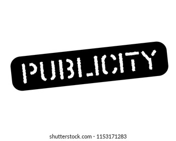 Publicity black stamp