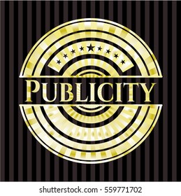 Publicity golden badge