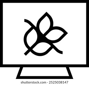 publicity icon. Thin linear style design isolated on white background