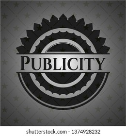 Publicity realistic dark emblem