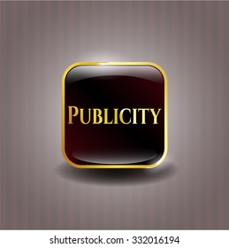 Banda brillante de publicidad