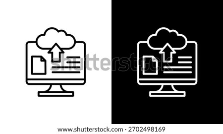 Publish Icon Set Multiple Style Collection