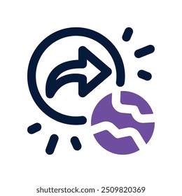 Icono de Vector de doble tono para su Sitio web, móvil, presentación y diseño de logotipo.