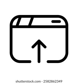 Publish Icon Vector Symbol Design Illustration