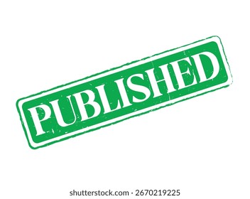Published Rubber Stamp Seal for Creative Works