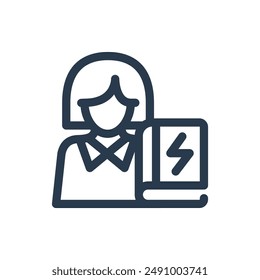 Publisher for Comic Vector Icon