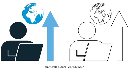 publisher icon vector, Publishing Industry pictogram symbol ui and ux design, glyphs and line